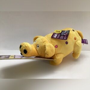 Multipet Plush Globlet Pig Chew Grunt Dog Toy